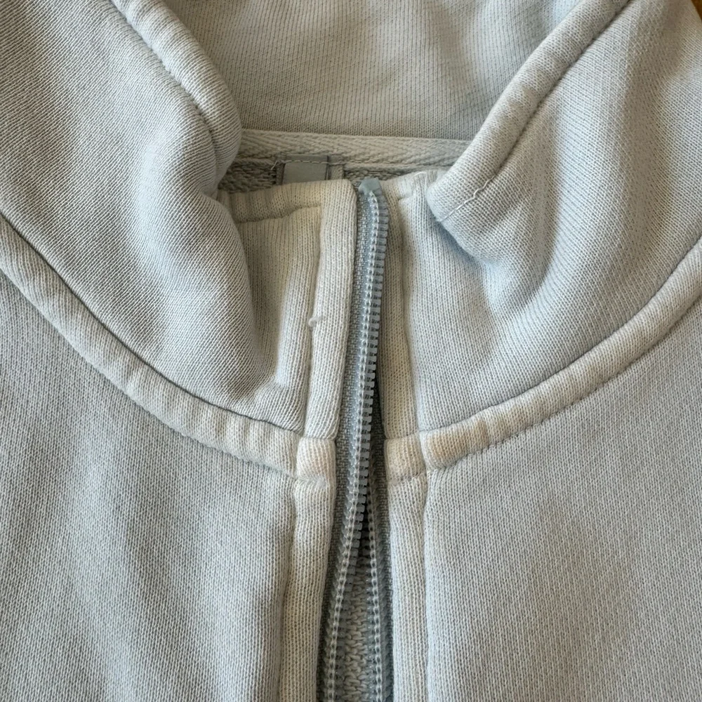 Skims Organic
Cotton Half Zip Pullover in opal M - Picture 4 of 8